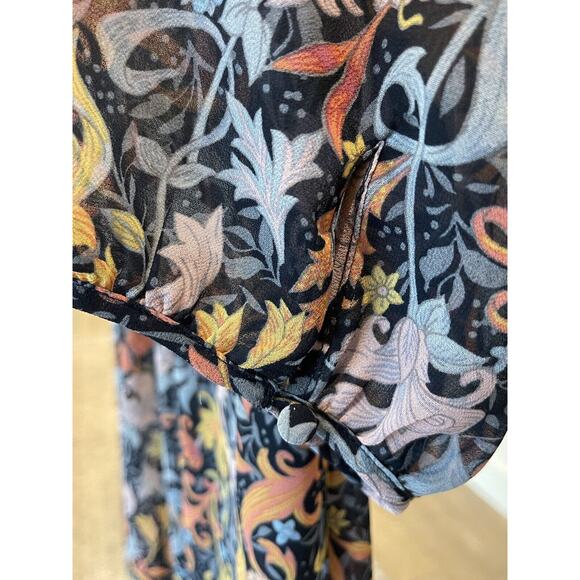 Christopher‎ & Banks Women’s Floral Long Sleeve Maxi Dress Size XL - Picture 7 of 16